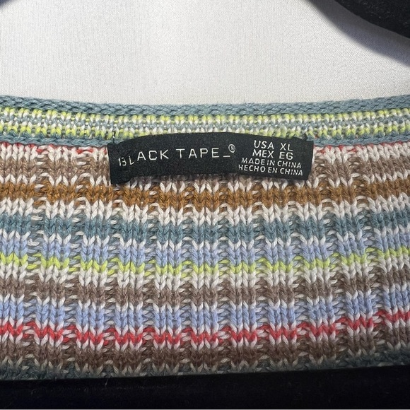 Black tape Womens 2 Piece Outfit Top XL Shorts Stretch Waist Cotton Multicolor - Picture 5 of 15